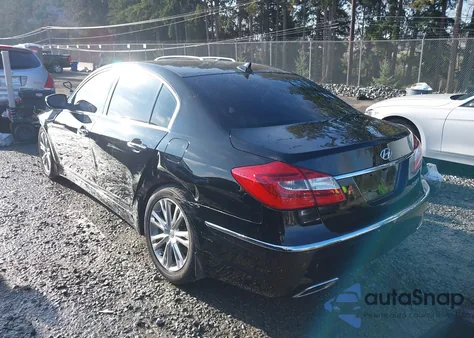 2013 Hyundai Genesis 3.8 z USA, uszkodzony, nr VIN KMHGC4DD3DU253382